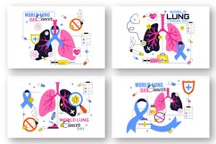 10 World Lung Cancer Day Illustration Product Image 2