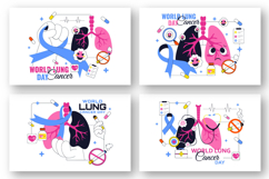10 World Lung Cancer Day Illustration Product Image 3