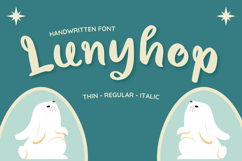 Handwritten Font - Lunyhop Product Image 1