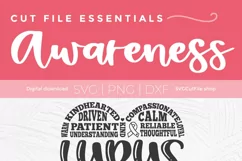 Lupus svg - a lupus awareness svg with heart for crafters Product Image 4