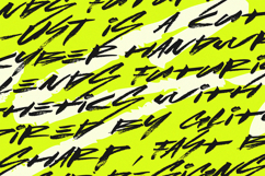 Lust | Handwritten Cyber Brush Font Product Image 4