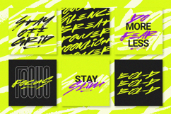 Lust | Handwritten Cyber Brush Font Product Image 6