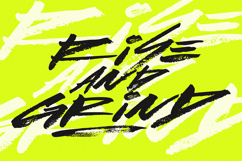 Lust | Handwritten Cyber Brush Font Product Image 10