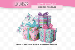 Christmas Elf Seamless Pattern Bundle, Holiday Patterns Product Image 4