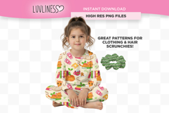 Christmas Bookish Cat Seamless Pattern Bundle and Bonus PNGs Product Image 3