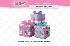 Bookish Cat Seamless Pattern Bundle and Bonus Book Cat PNGs Product Image 5