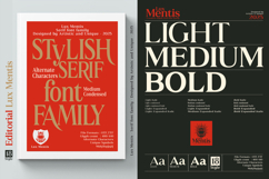 Lux Mentis - Serif Font Family Product Image 3
