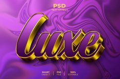 5 pack 3D editable text effect Product Image 2