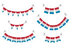 National, Patriotic Party Bundle. Luxembourg Product Image 3