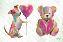 Luxurious Abstract Valentine Cliparts Product Image 1