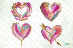 Luxurious Abstract Valentine Cliparts Product Image 1