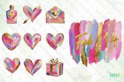 Luxurious Abstract Valentine Cliparts Product Image 7