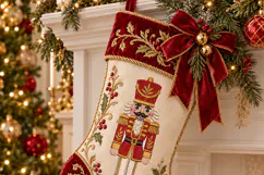 Nutcracker Christmas Machine Embroidery Design Product Image 6