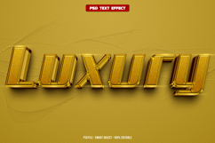 Luxury 3D editable text effect Product Image 1