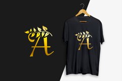 Luxury A letter with multi colors logos Product Image 2