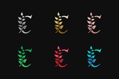 Letter C with multi colors logos Product Image 1