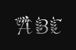 Alphabetic letter mark logos with gradient Product Image 1
