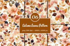 Luxury Autumn Leaves Pattern Product Image 1