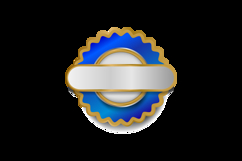 Luxury blank badge and label graphic vector Product Image 2