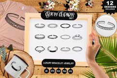 Luxury Bracelet Jewelry Clipart Set Product Image 1
