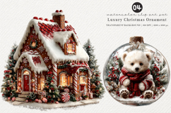 Luxury Christmas Ornament Clipart Product Image 1