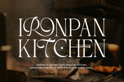 Horia Garden - Luxury Food Font Product Image 5