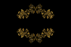 Luxury elegant floral frame ornament decorative element desi Product Image 1