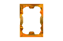 luxury frame art card layout template with diamond and polyg Product Image 1