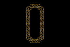 luxury frame art floral decoration vintage element concept Product Image 2