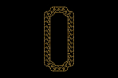 luxury frame art floral decoration vintage element concept Product Image 1