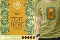 Luxury frame vintage Art nouveau svg Product Image 5