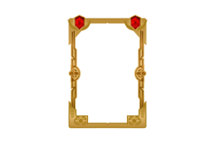 Luxury game asset frame art with diamond element design Product Image 1