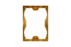 Luxury game asset frame art with diamond element vector Product Image 1