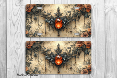 Vintage Floral License Car Plate PNG | Boho Luxury Style Product Image 2