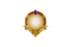 Luxury gold game asset ui graphic element decoration Product Image 1