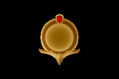 Luxury gold game asset ui graphic element design Product Image 2