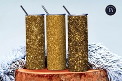 Luxury Gold Glitter Seamless Pattern Metallic Digital Paper Product Image 3