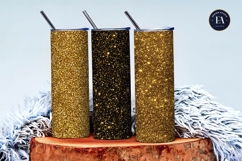 Luxury Gold Glitter Seamless Pattern Metallic Digital Paper Product Image 3