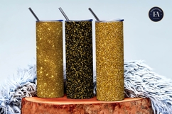 Golden Shimmer Sparkle Pattern Chic Seamless Digital Paper Product Image 3