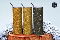 Golden Shimmer Sparkle Pattern Chic Seamless Digital Paper Product Image 3