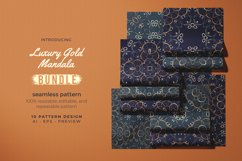 Luxury Gold Mandala - Seamless Pattern Product Image 1