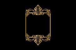 Luxury golden vintage frame art concept design Product Image 2