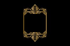 Luxury golden vintage frame art concept design Product Image 1