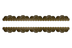 Luxury mandala floral border element ornament decoration Product Image 1