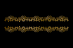 Luxury mandala floral border element ornament graphic Product Image 1
