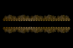 Luxury mandala floral border element oranament isolated Product Image 1