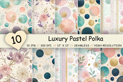 elegant polka dot collection, seamless pastel dots, luxury background bundle, stylish pastel wallpaper, feminine dot background, pastel pattern collection, soft pastel wallpaper, luxury decorative paper, whimsical pastel dots, elegant scrapbook paper, pas