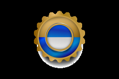Luxury retro blank shape badge and label template graphic Product Image 2