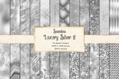 Luxury Silver Textures Product Image 1