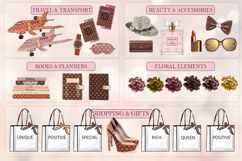 Luxury Travel Fashion Accessories Clipart PNG Bundle 56 PNG Product Image 3